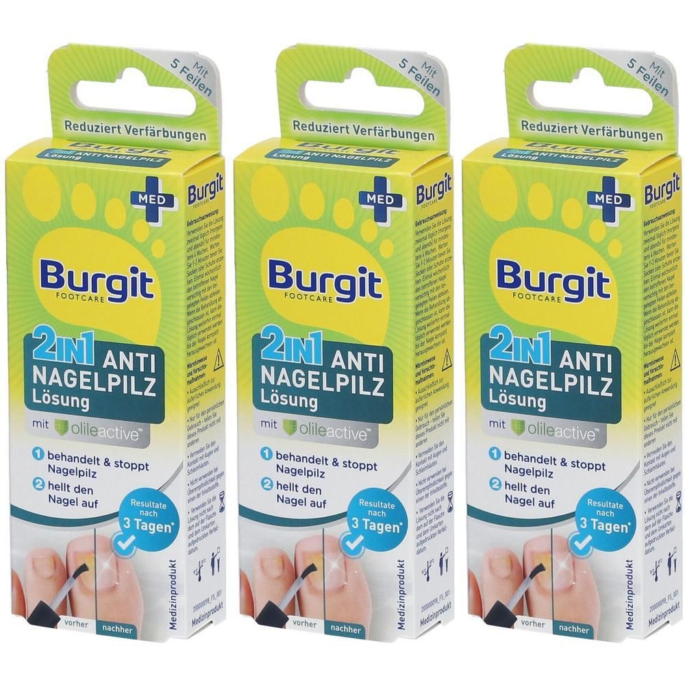 Burgit 2 in1 Anti Nagelpilz Lösung