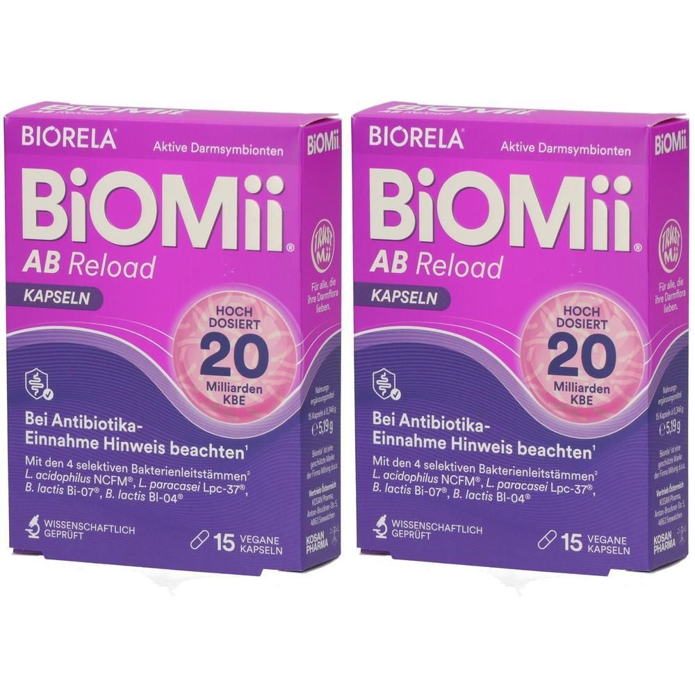 BiOMii® AB Reload Kapseln