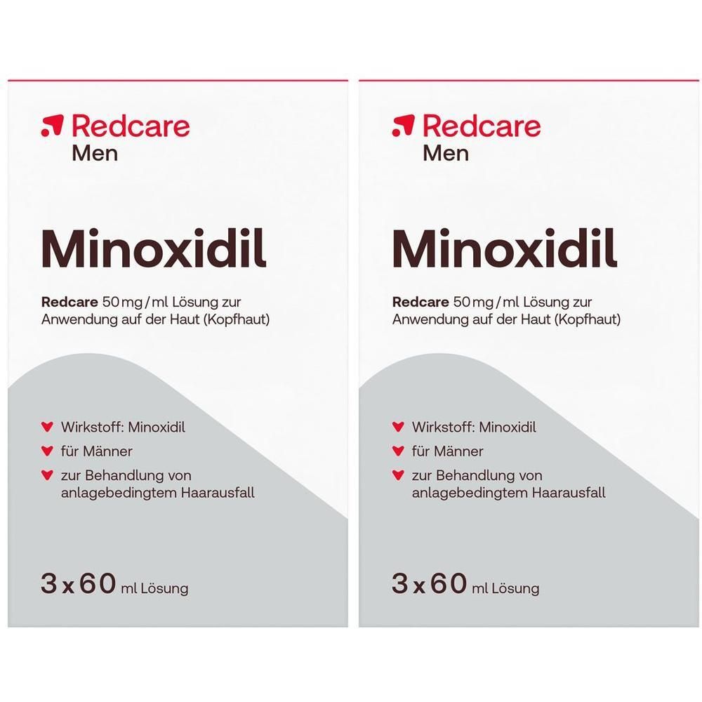 Redcare Minoxidil 50 mg/ml für Männer