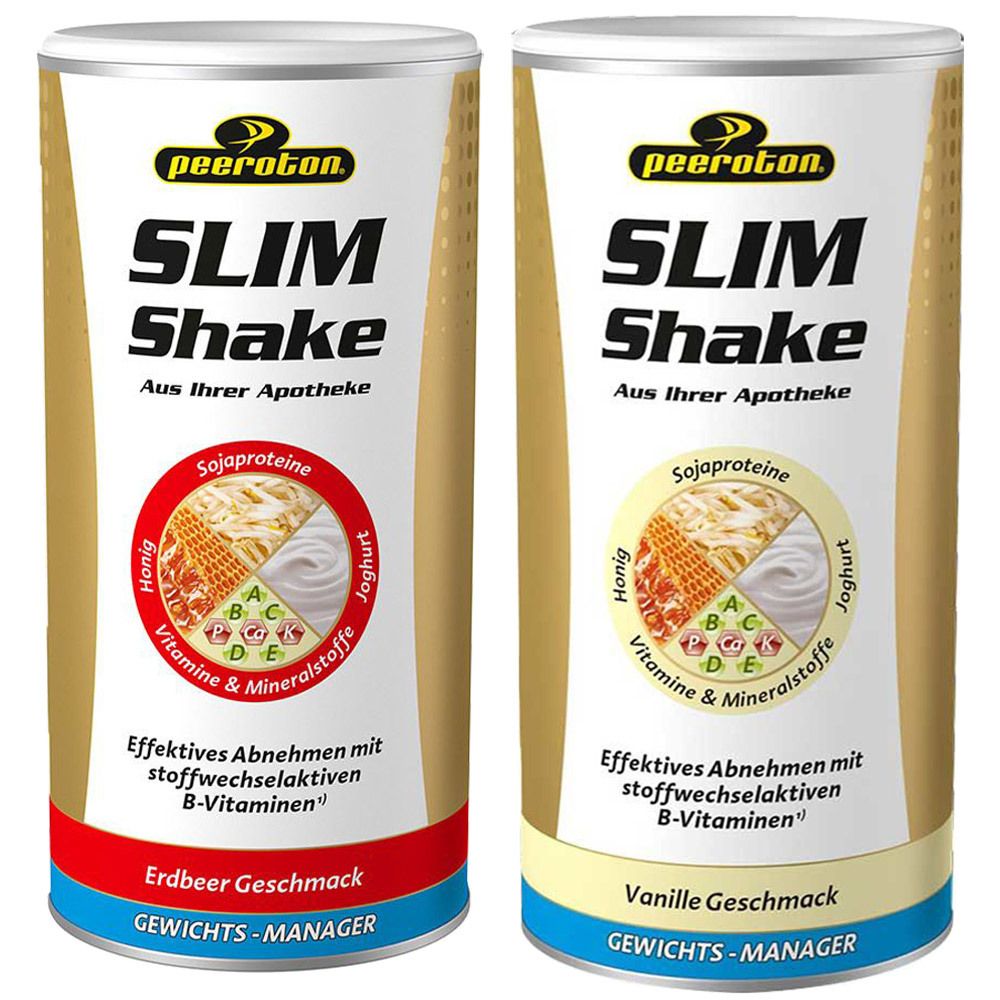 peeroton® Slim Shake Erdbeere + Vanille