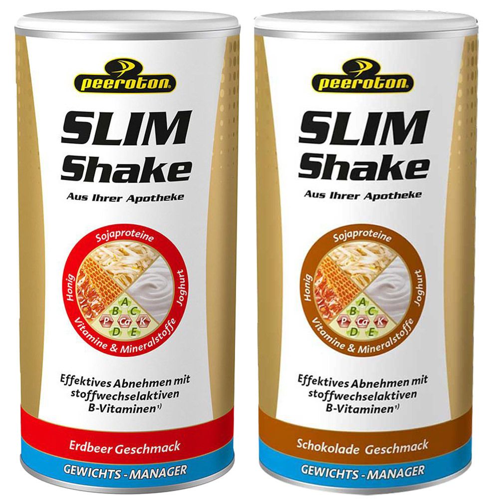 peeroton® Slim Shake Erdbeere + Schokolade