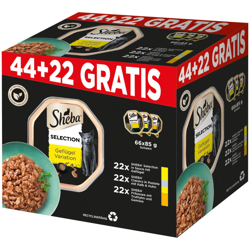 SHEBA® Schale Pluspack Geflügel