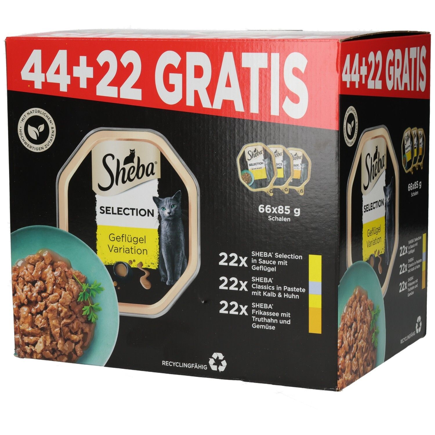 SHEBA® Schale Pluspack Geflügel