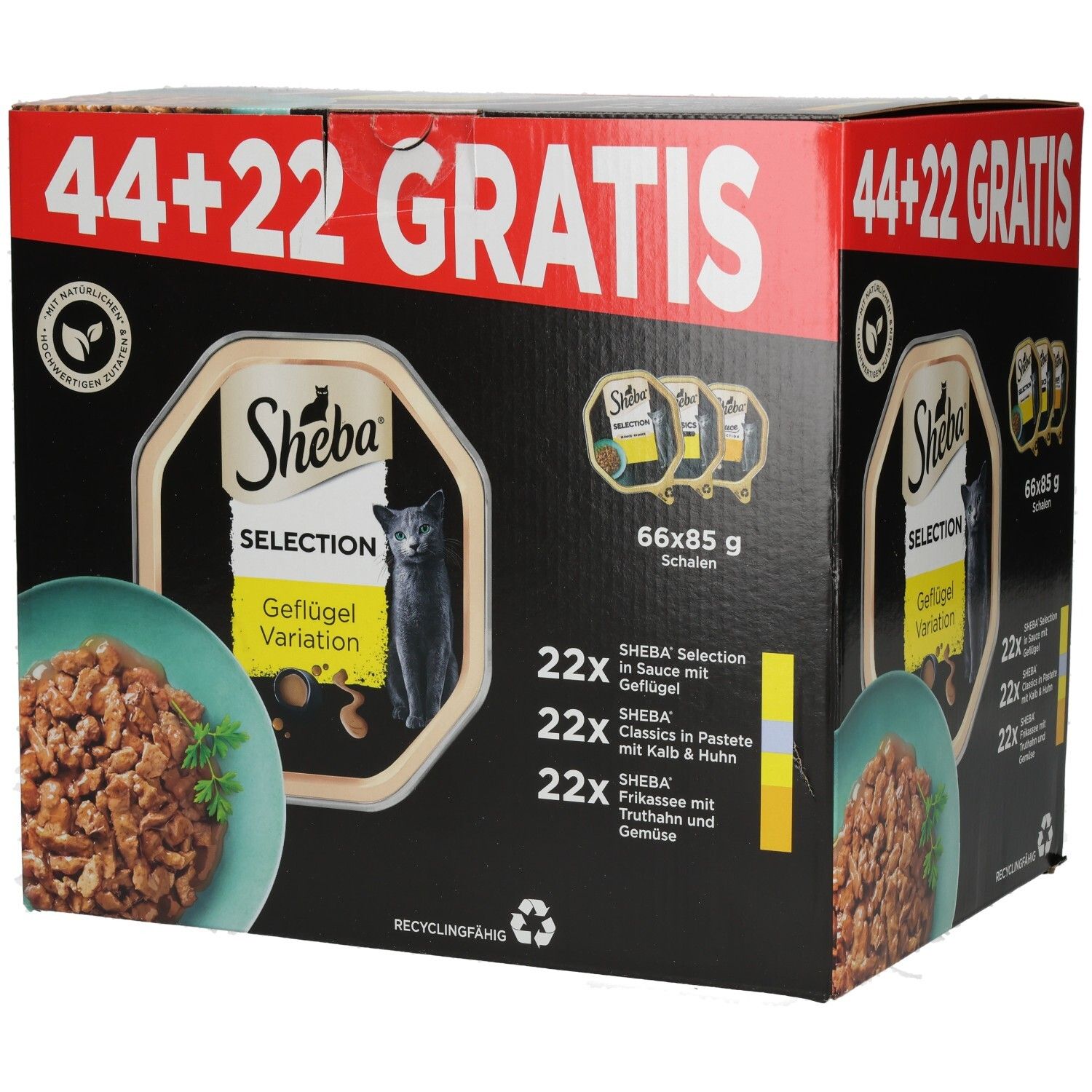 SHEBA® Schale Pluspack Geflügel