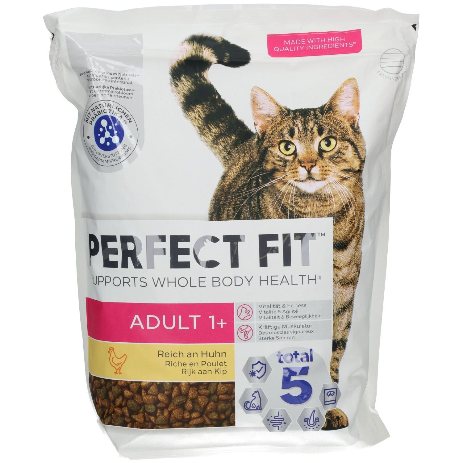 Perfect Fit Cat Trockennahrung Adult 1+ Reich an Huhn