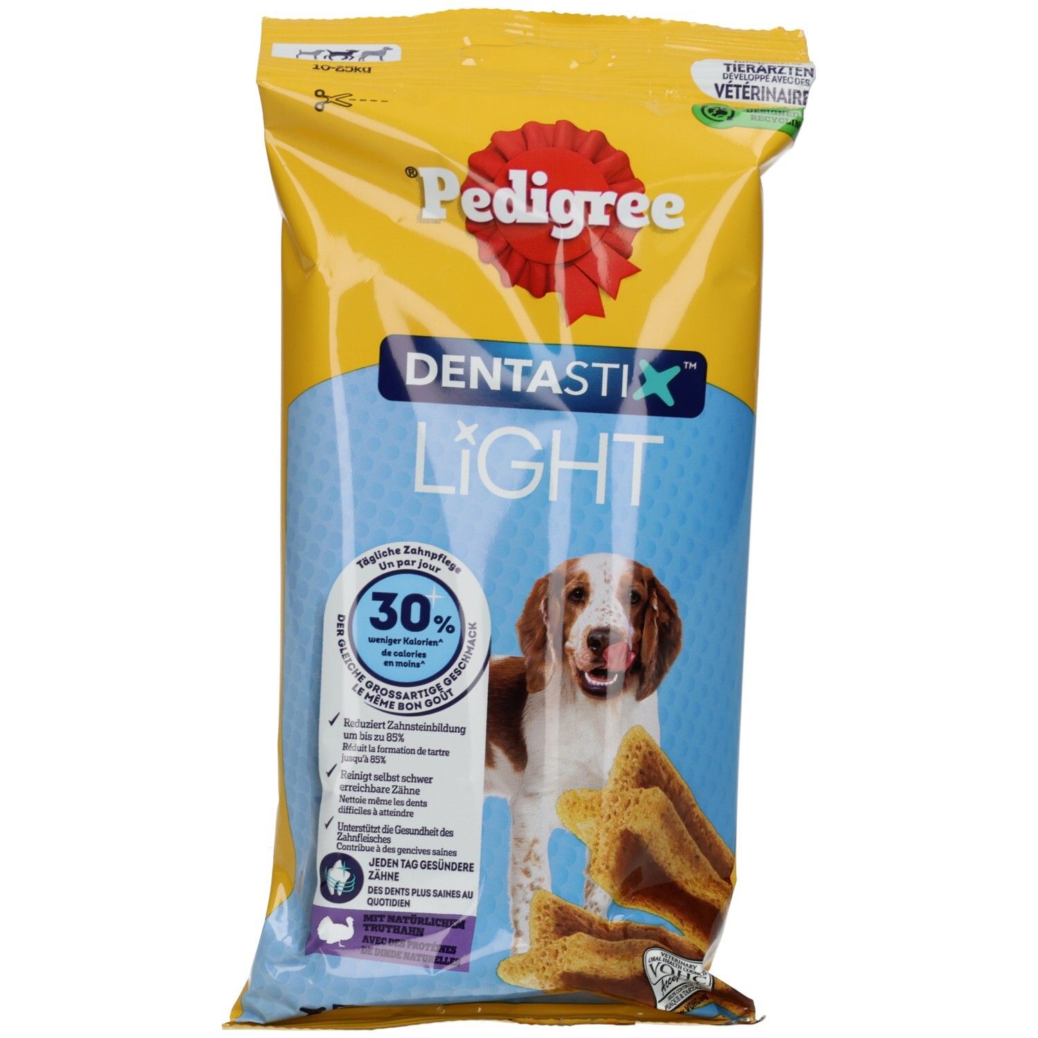 Pedigree Snacks  Denta Stix Light für mittelgroße Hunde 5 Stück
