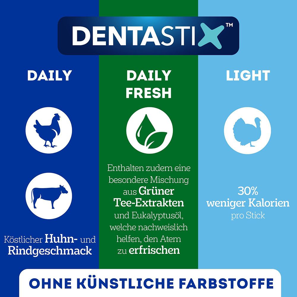 Pedigree Snacks  Denta Stix Light für kleine Hunde 7 Stück