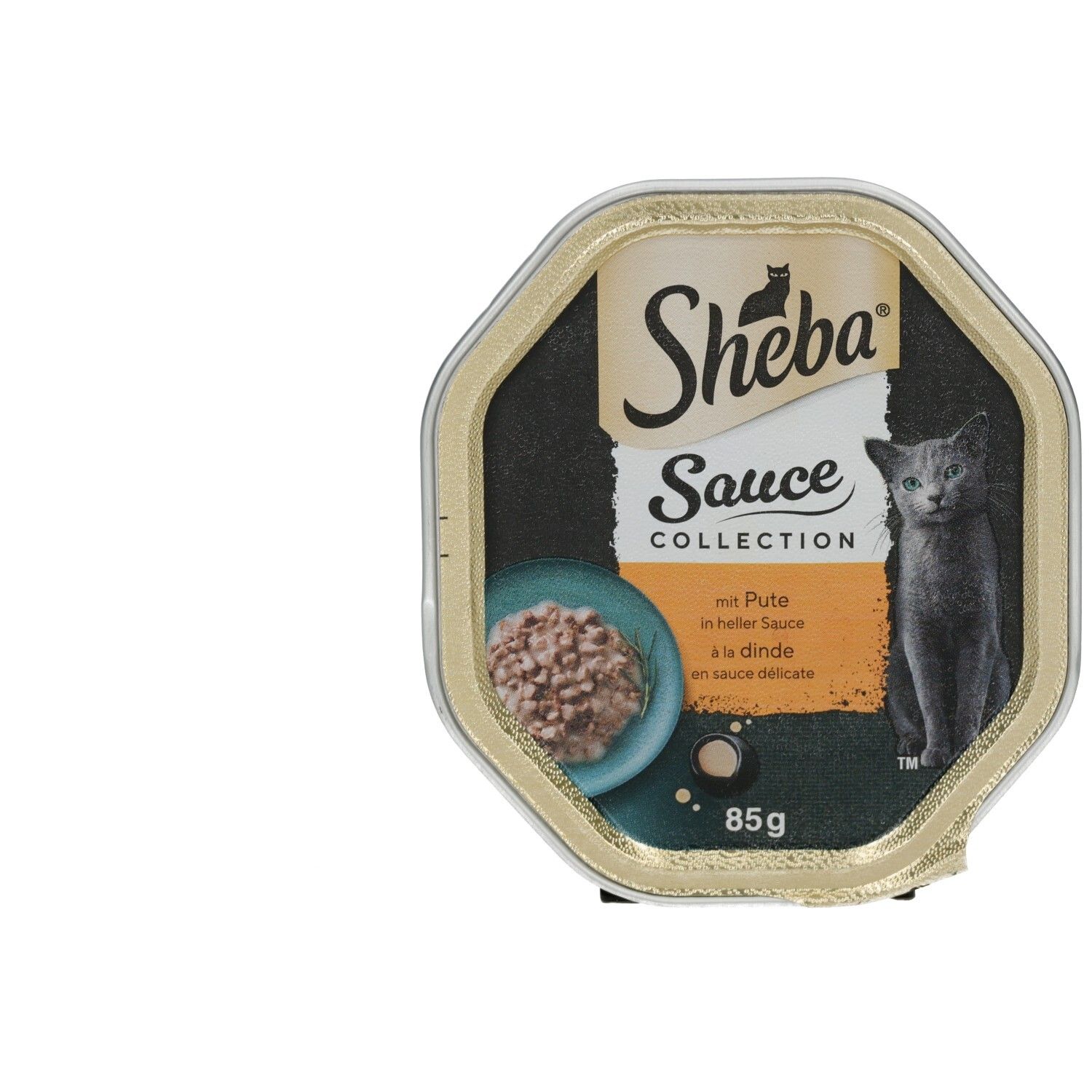 Sheba Schale 85g Sauce Collection mit Pute in heller Sauce