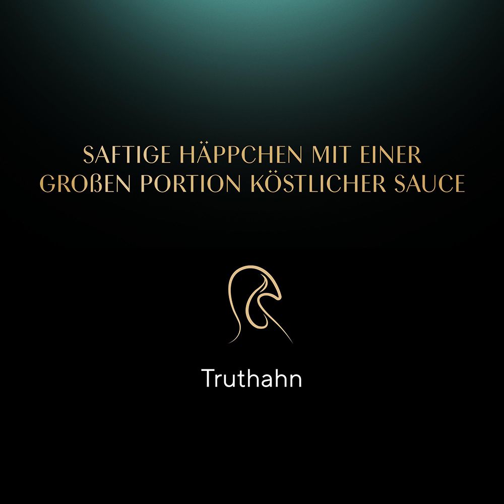 Sheba Sauce Collection: Saftige Häppchen mit Truthahn in köstlicher Sauce.