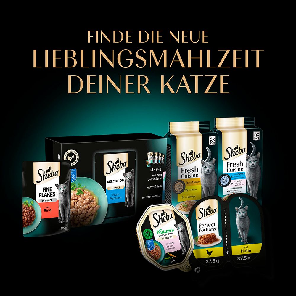 Sheba Fresh & Fine in Sauce mit Huhn, 50g.
