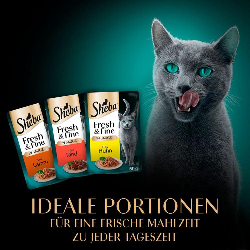 Sheba Perfect Portions in Sauce mit Huhn, 37.5g.