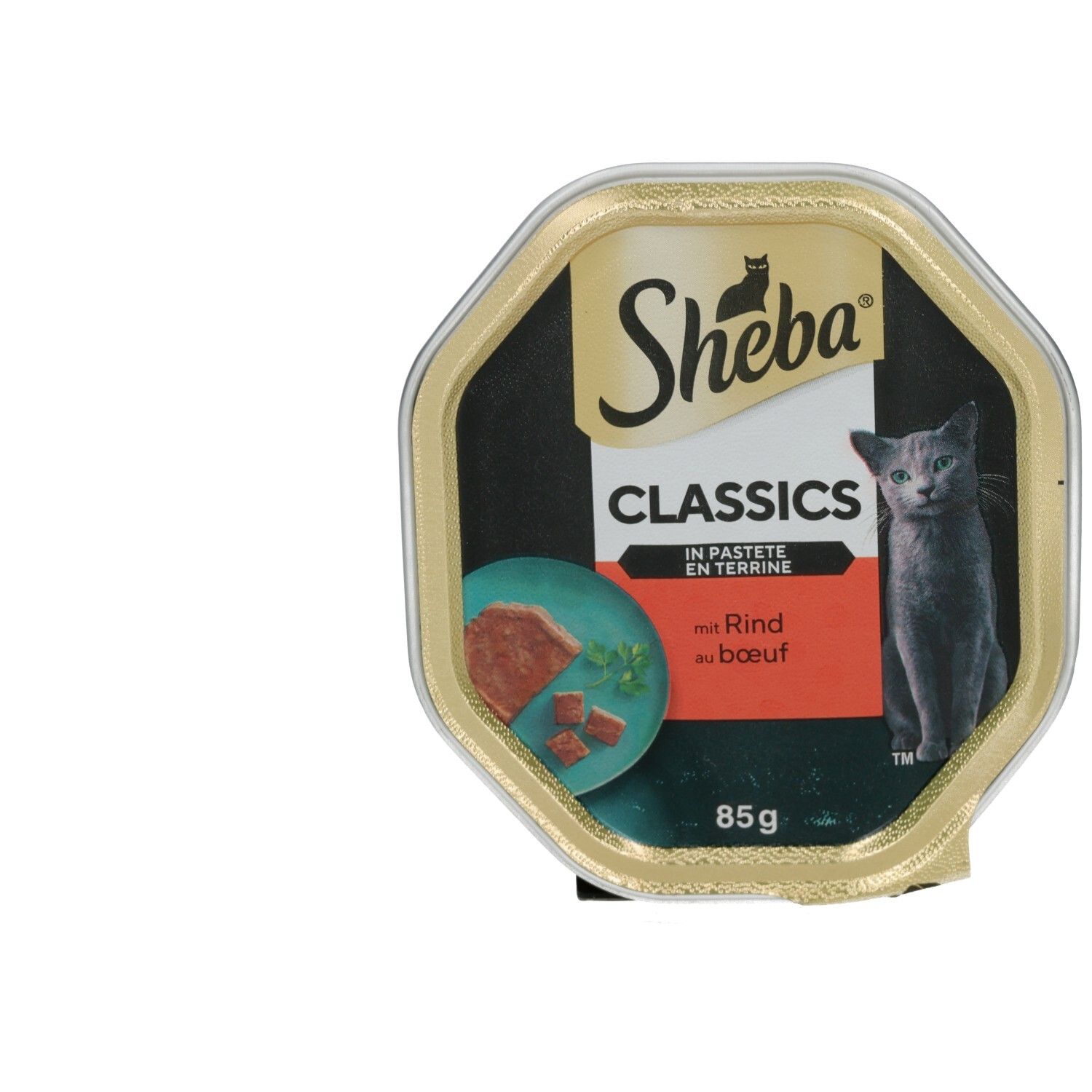 Sheba Schale 85g Classics in Pastete mit Rind