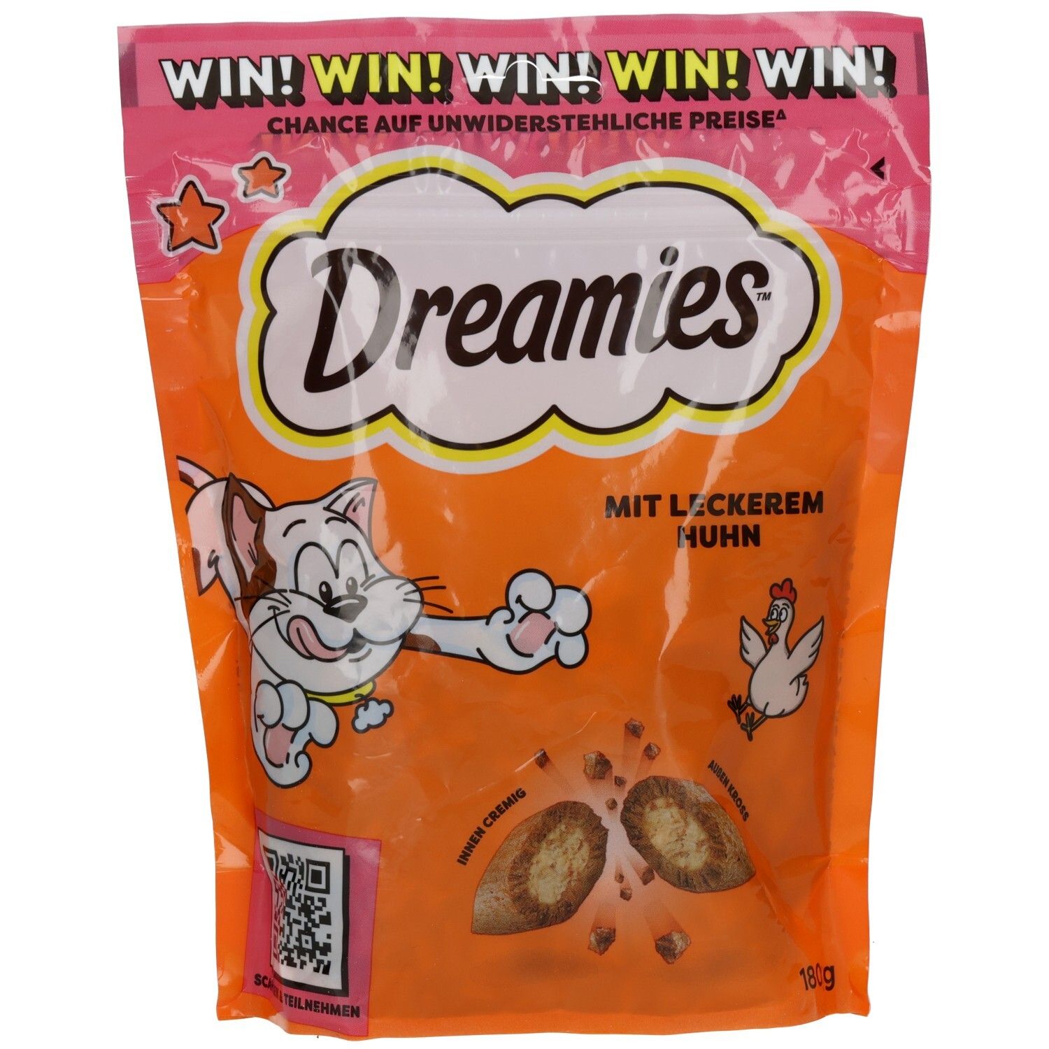 Dreamies Snacks Mega Pack mit Huhn
