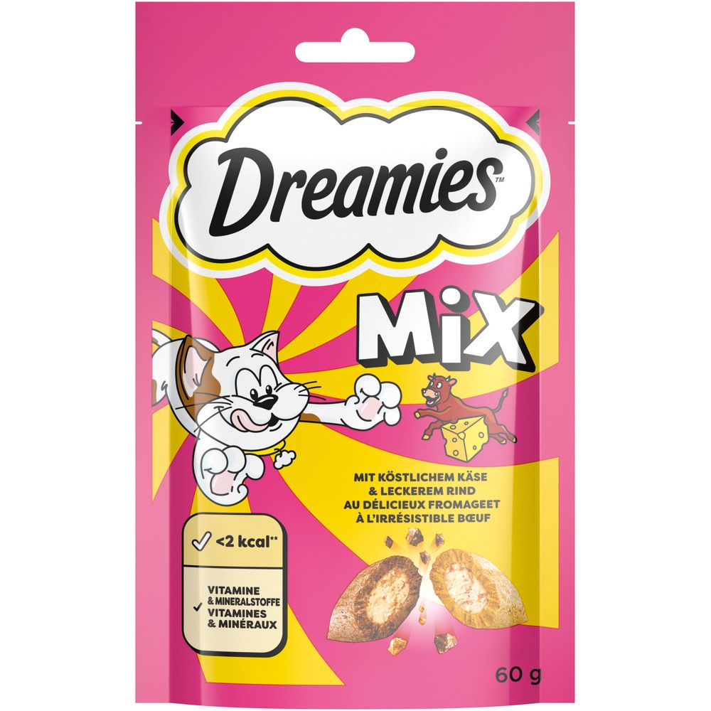 Dreamies Snacks Mix mit Käse & Rind