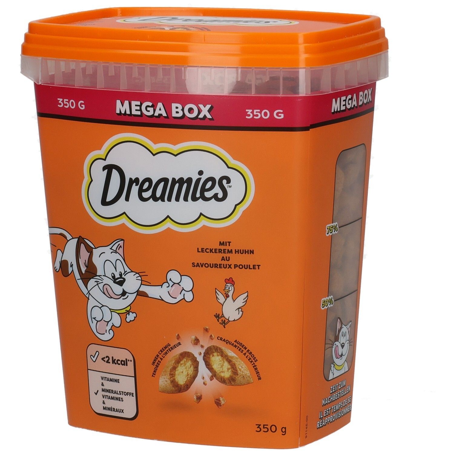 Dreamies Snacks Mega Box mit Huhn