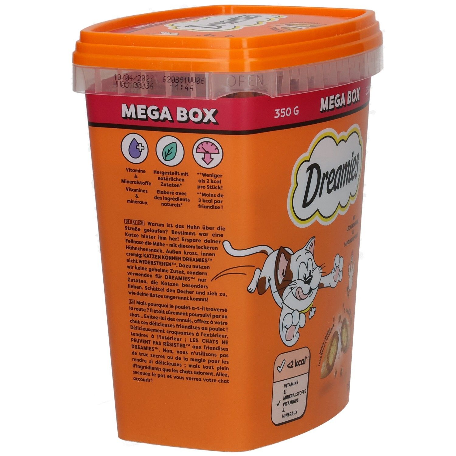 Dreamies Snacks Mega Box mit Huhn