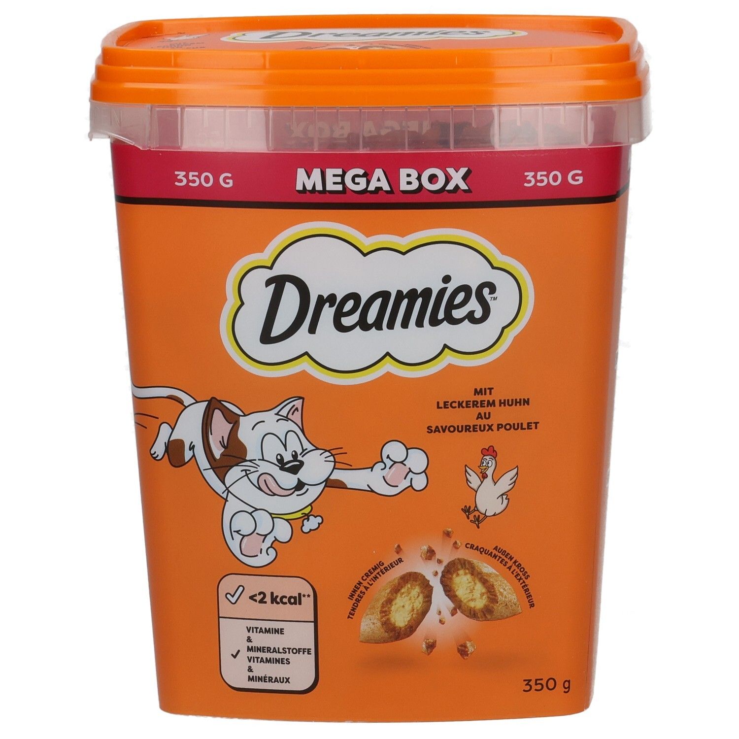 Dreamies Snacks Mega Box mit Huhn