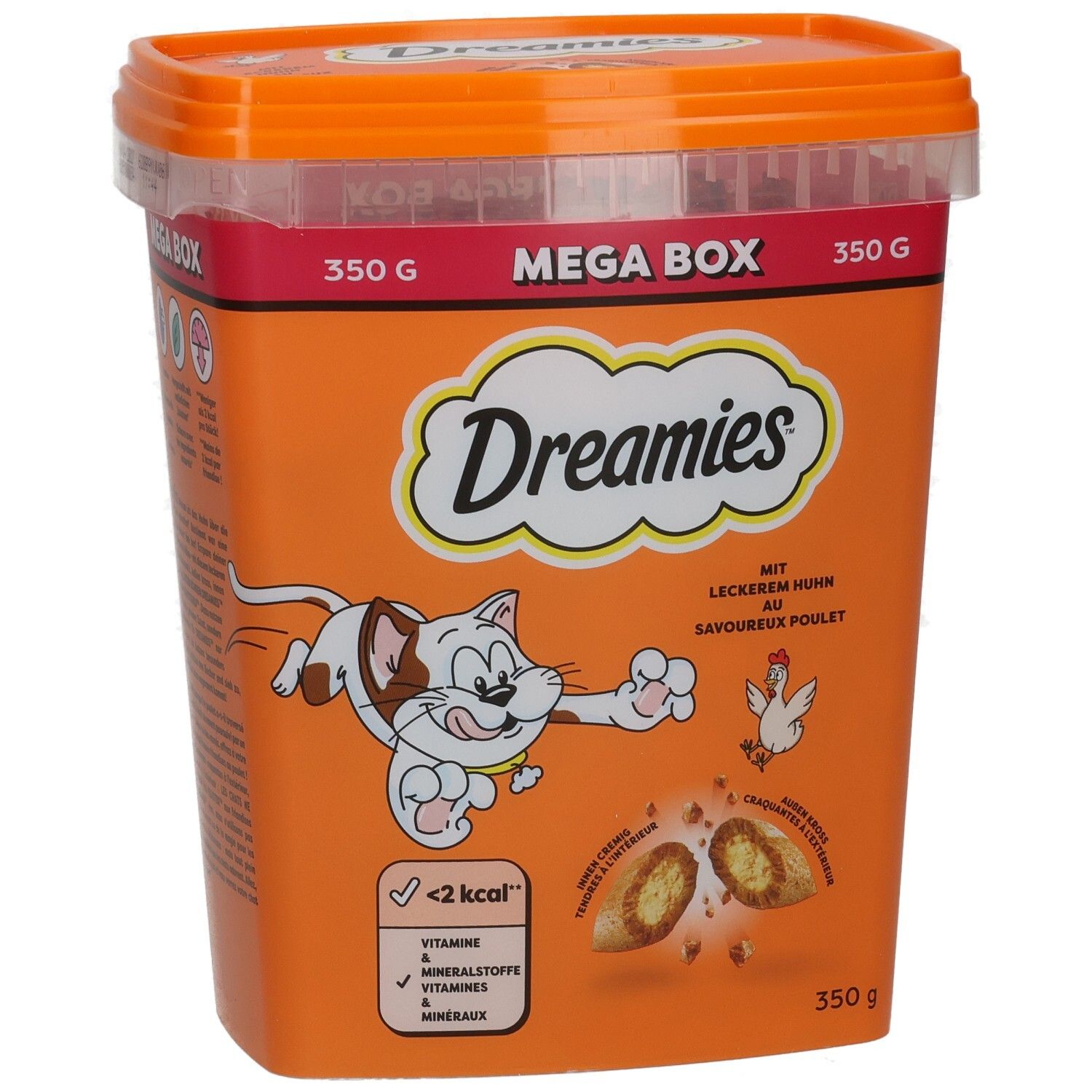Dreamies Snacks Mega Box mit Huhn