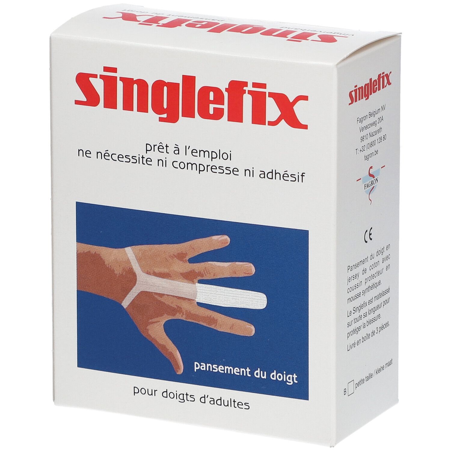 Surgifix Singlefix® Pansements pour doigts Taille A
