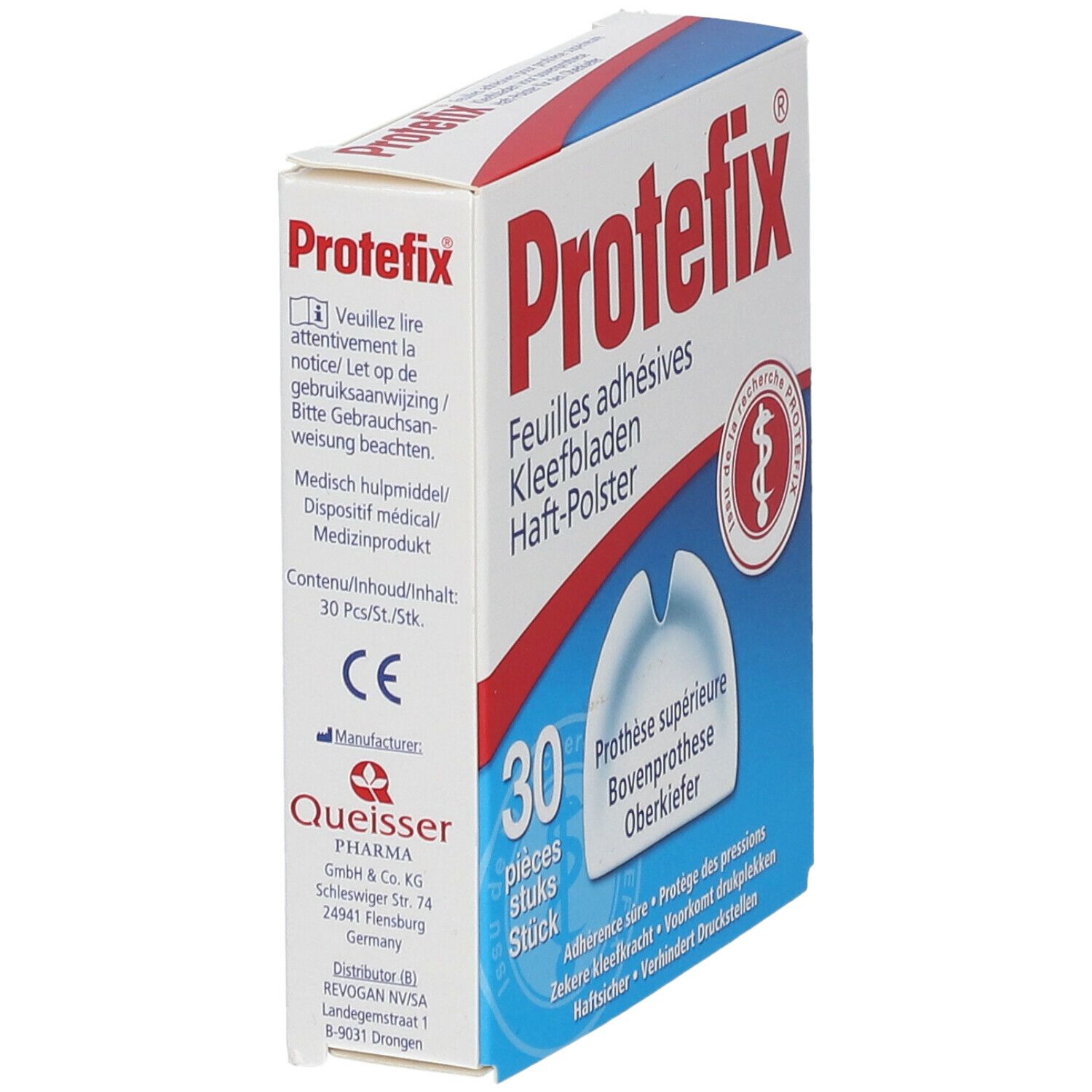 Protefix Kleefbladen Bovenprothese 30 St Sonstige