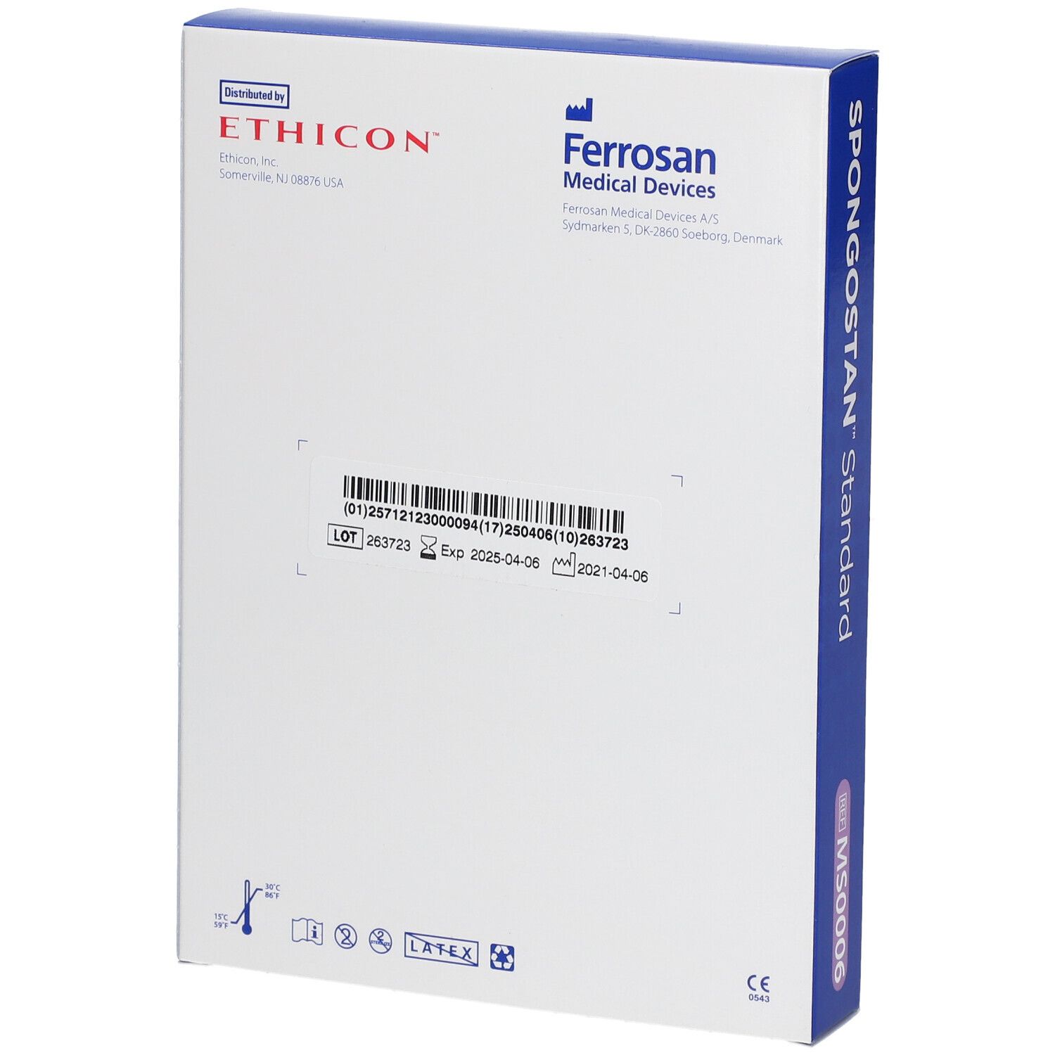 Ethicon® SPONGOSTAN™ Standard 7 cm x 5 cm x 1 cm 2 pc(s) shopapotheke.ch