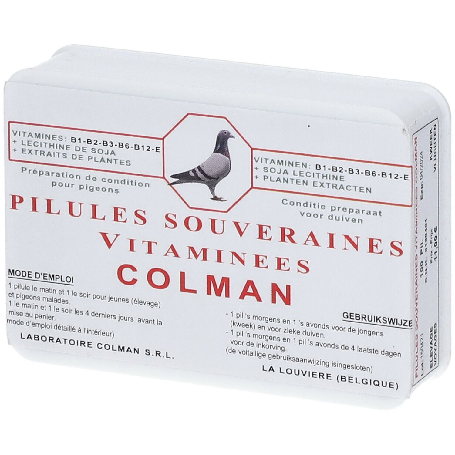 Colman Pilules Souveraines Vitaminées
