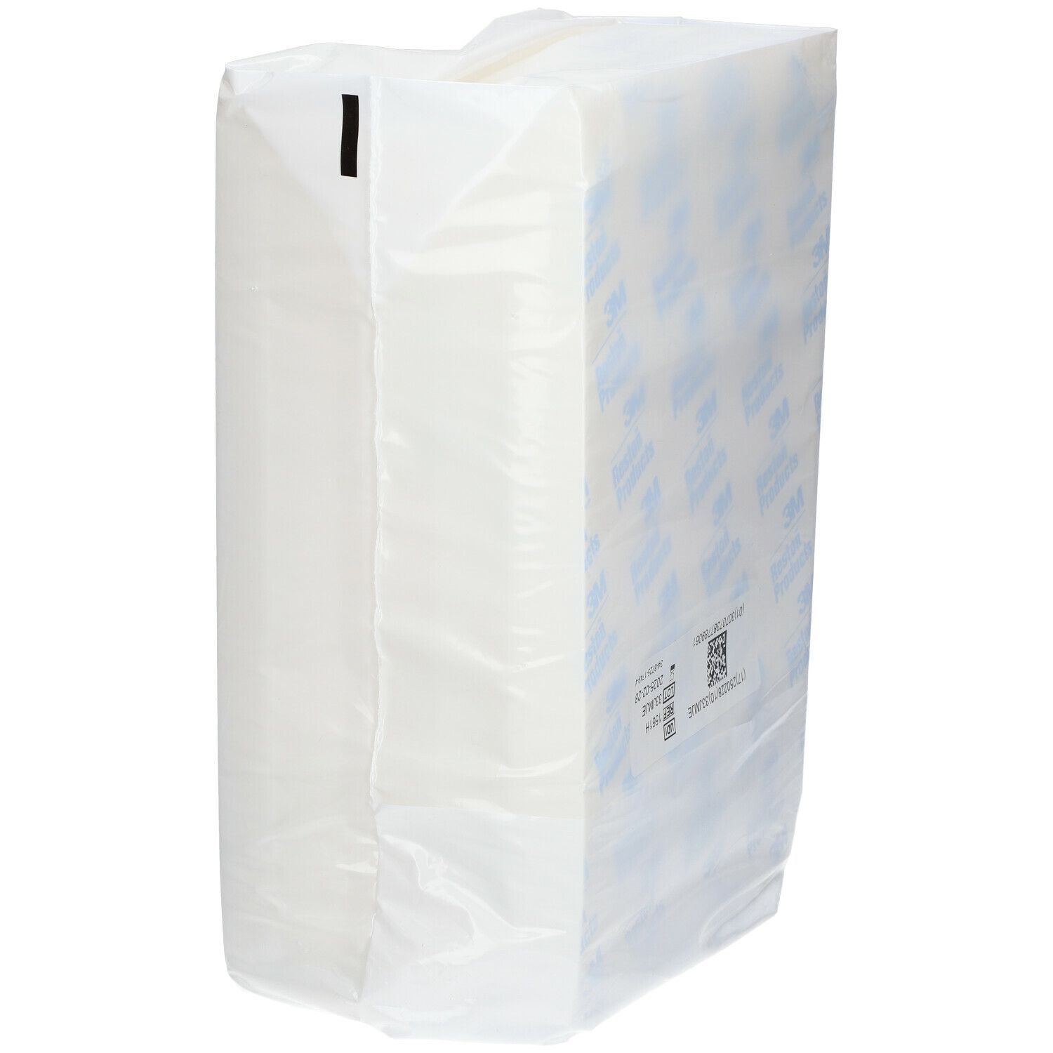 Seitenansicht der Verpackung mit 3M Reston Schaumstoff. Aufdrucke: 1561H. Produktname und Logo.