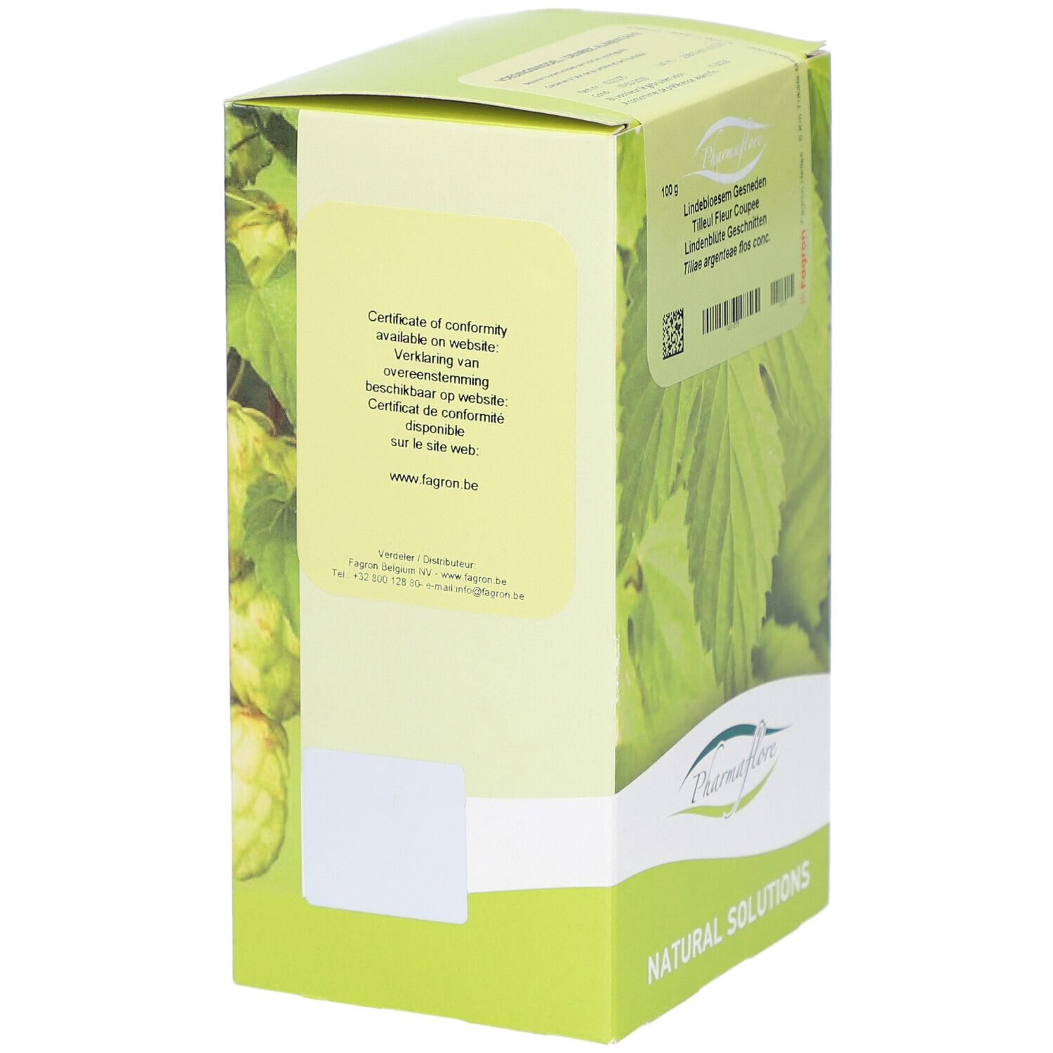 Pharmaflore Tilleul Fleur Coupée 100 g Thé view 2