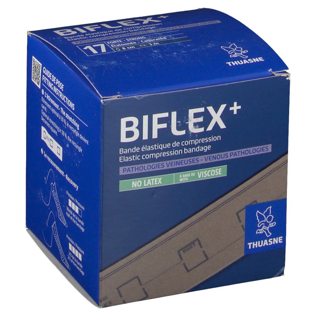 Biflex 17+ Forte Med. Stretch + Indic. Beige 8 Cm X 3 M 1 Pc(s) - Shop ...