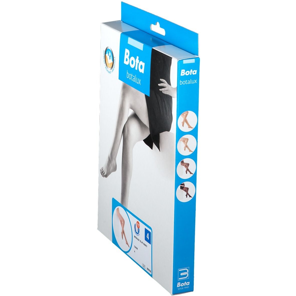 Boîte Bota Botalux 70 AT Panty Chair, taille 4, vue latérale. Marque Bota. Image du produit.