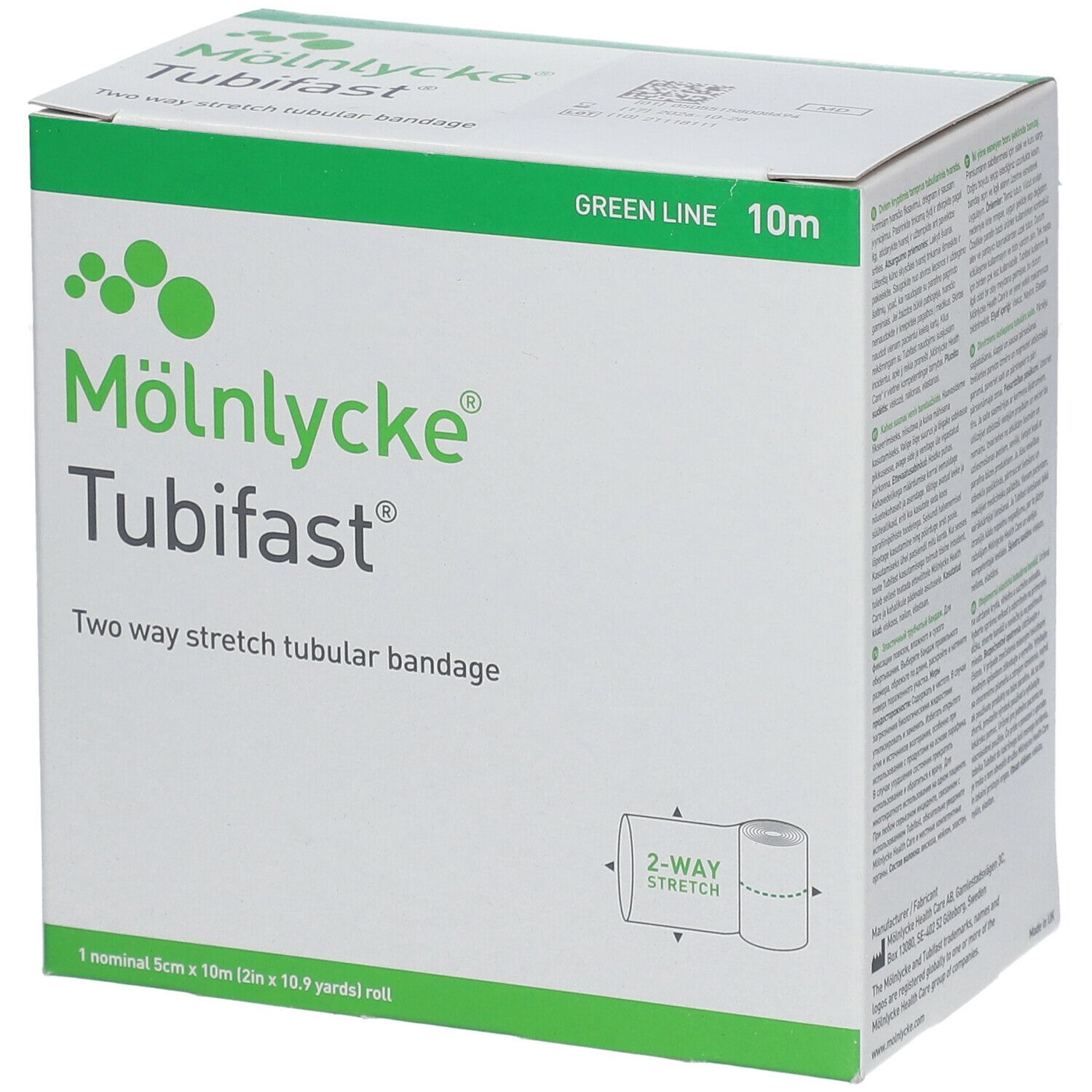 Mölnycke® Tubifast® Vert 5 cm x 10 m
