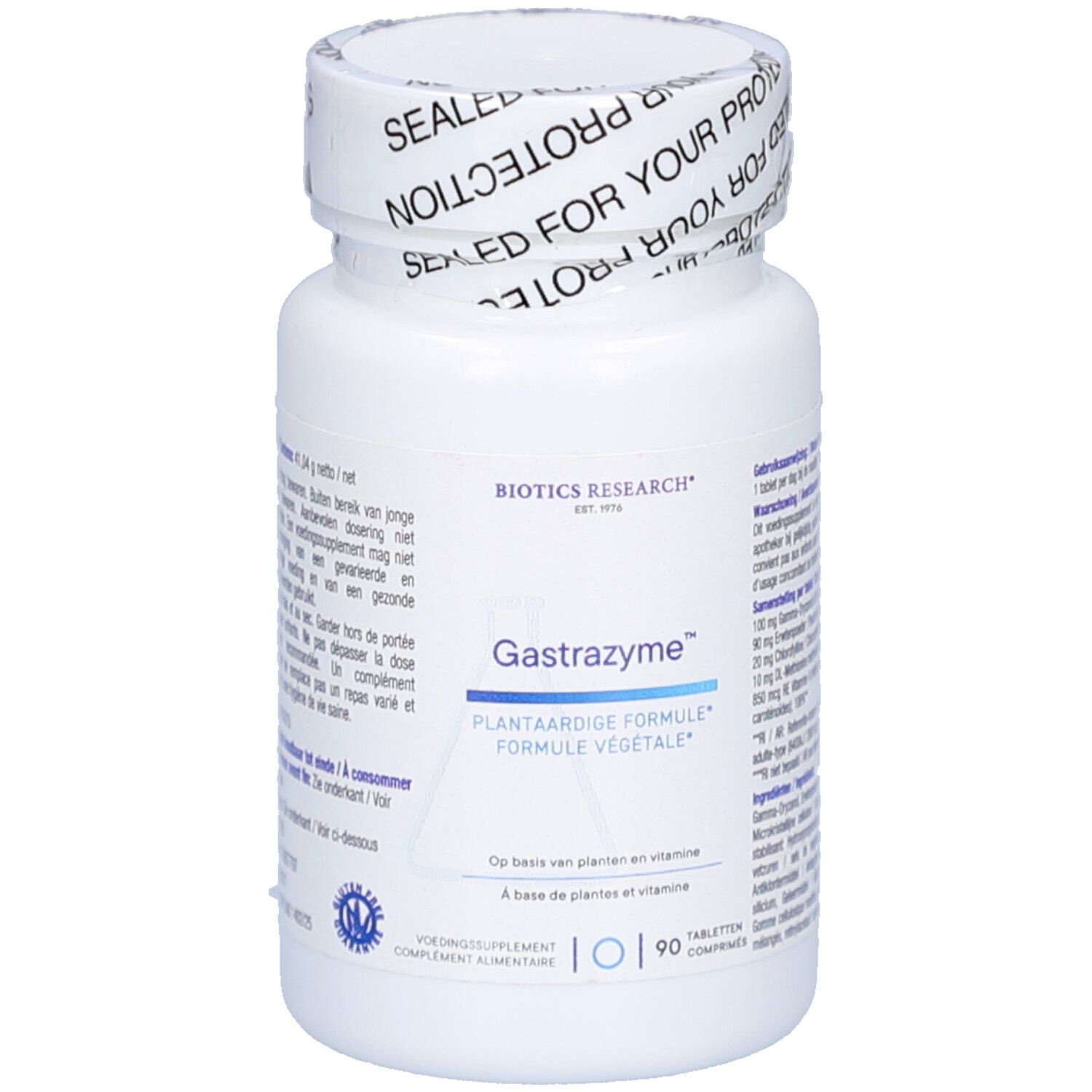 Biotics Research® Gastrazyme 90 Tabletten