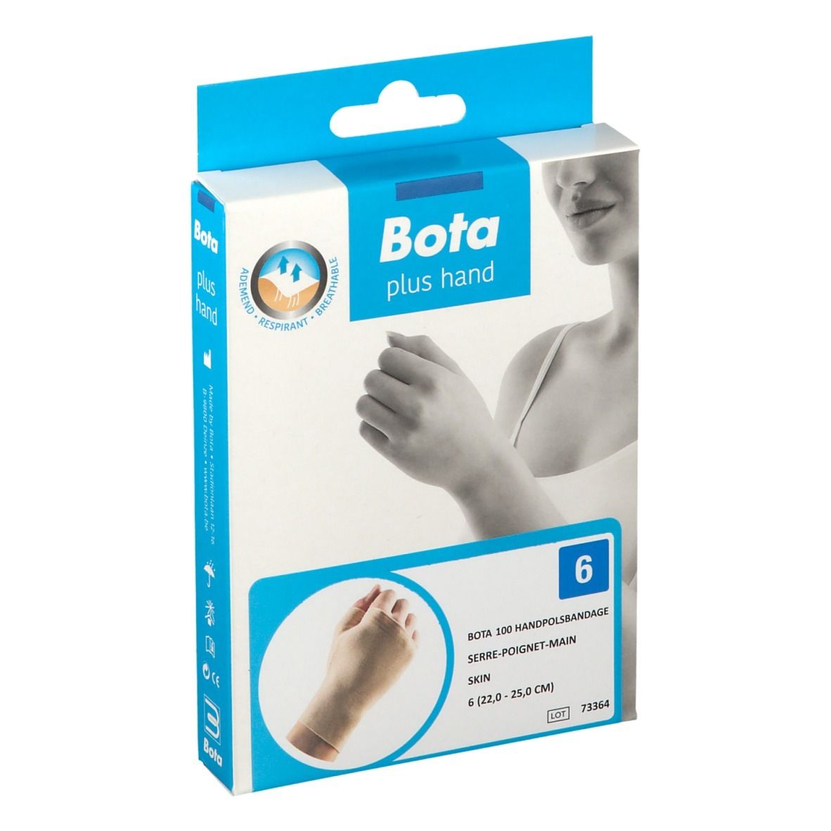 Bota Serre-Poignet-Main + Pouce 100 Skin Taille 6