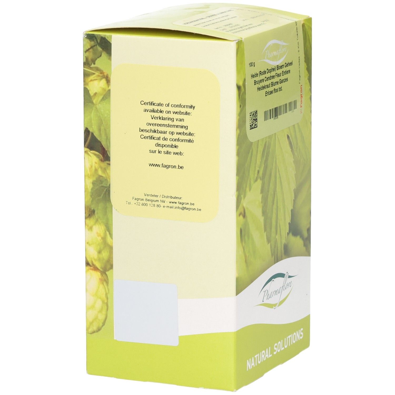 Pharmaflore Bruyère Cendrée Fleur 100 g Thé view 2