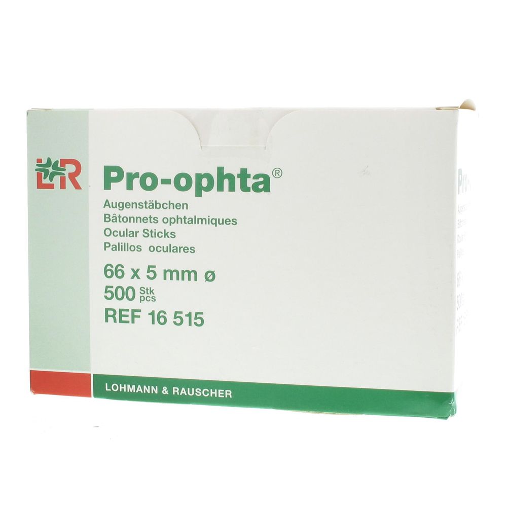 Pro-ophta®-oogstaafjes Pelottes 500 Stokjes