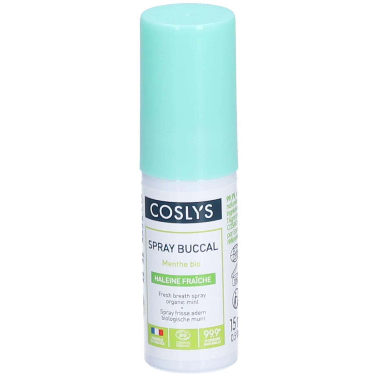 Coslys SPR Haleine Fraiche Bio15Ml