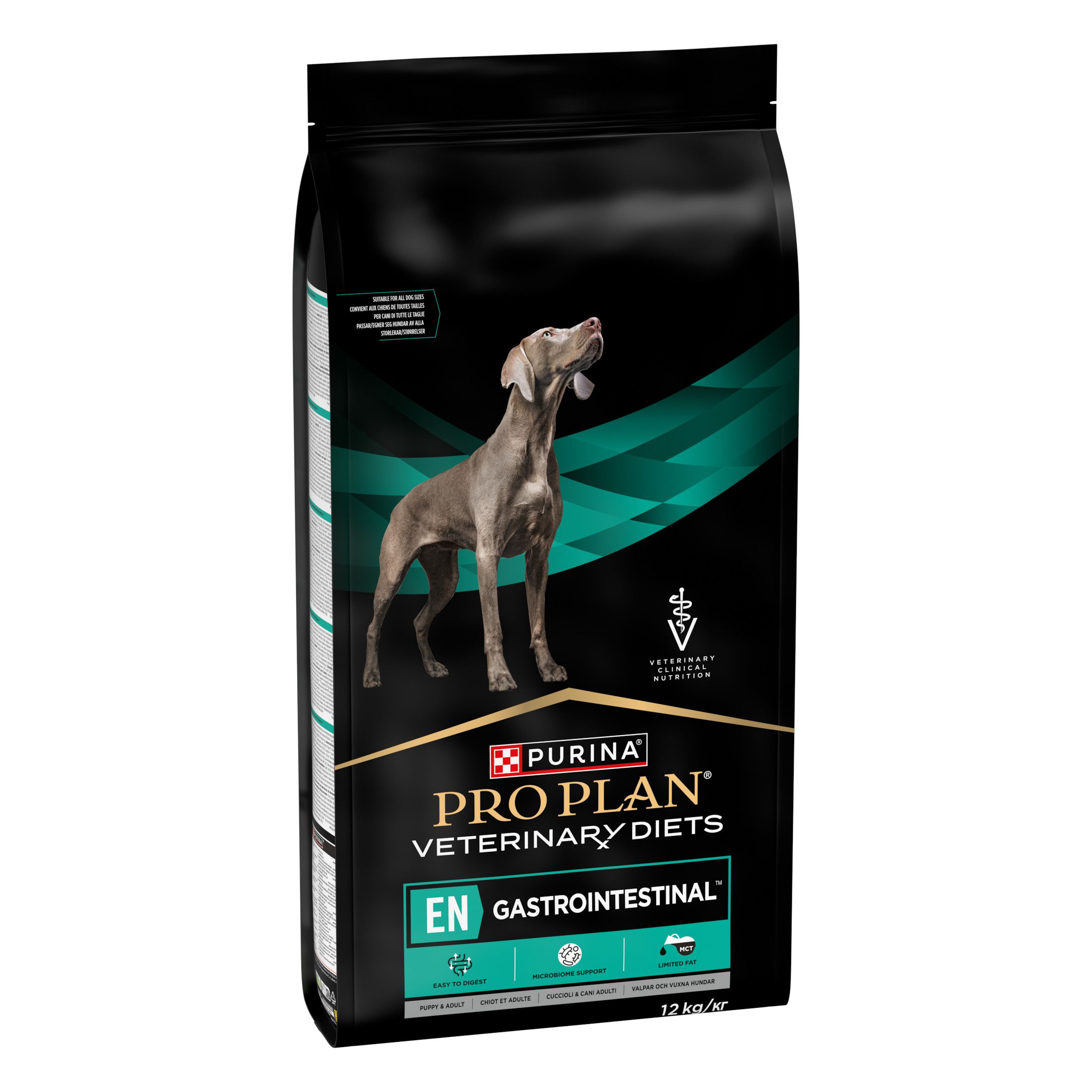 Zak hondenvoer Purina Pro Plan Veterinary Diets EN Gastrointestinal, 12 kg.