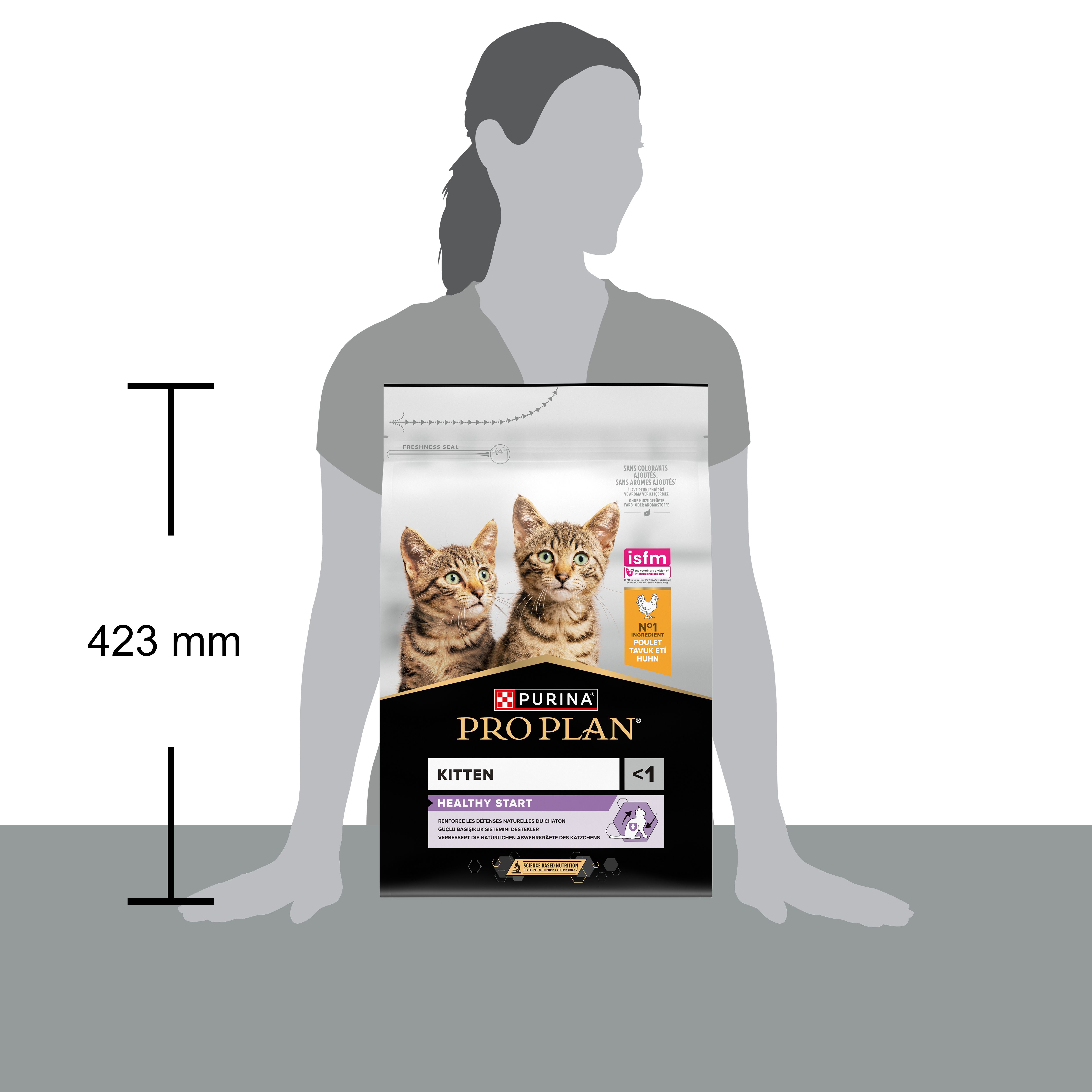 Purina Pro Plan Kitten Healthy Start droogvoer voor katten.