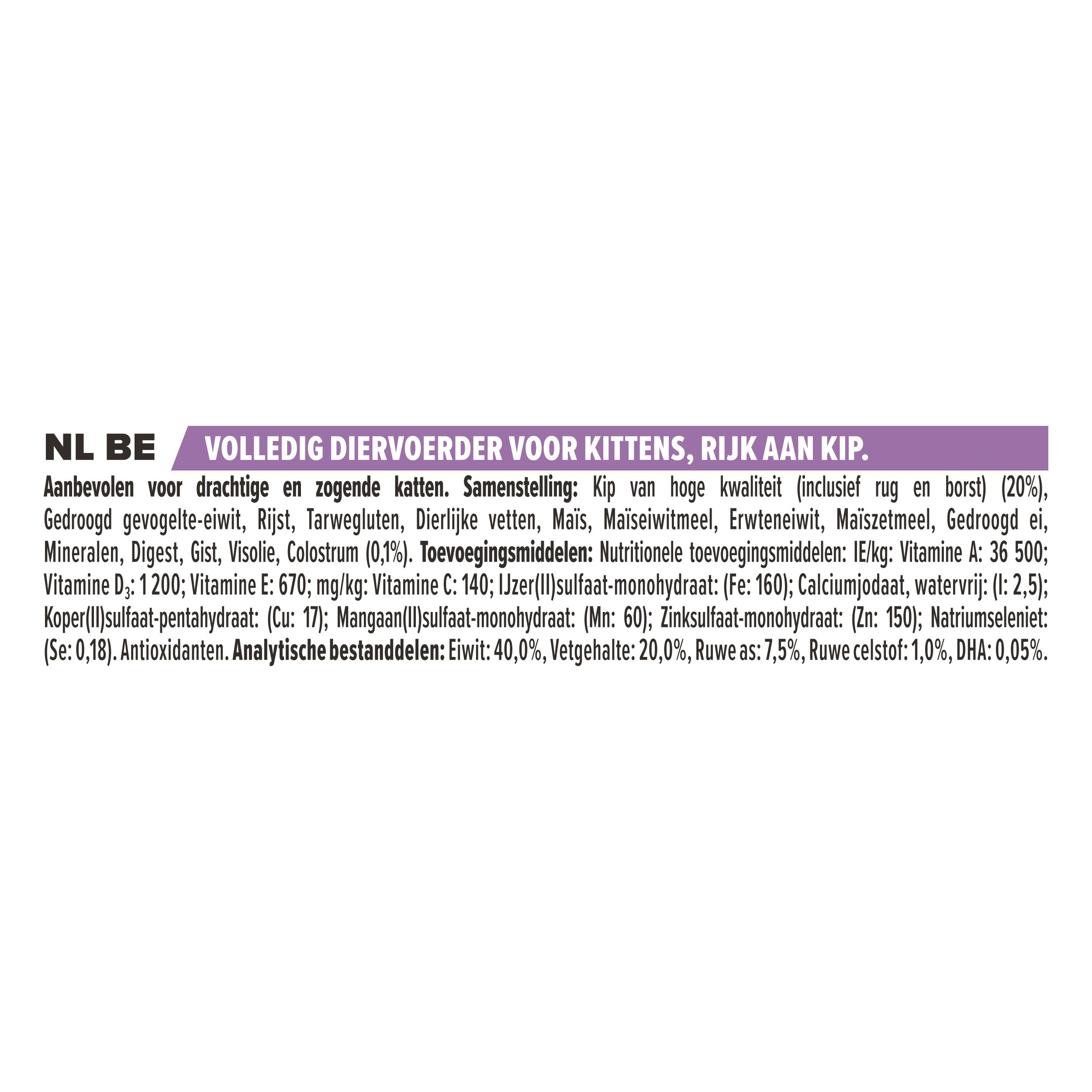 Purina Pro Plan Kitten Healthy Start droogvoer voor katten.