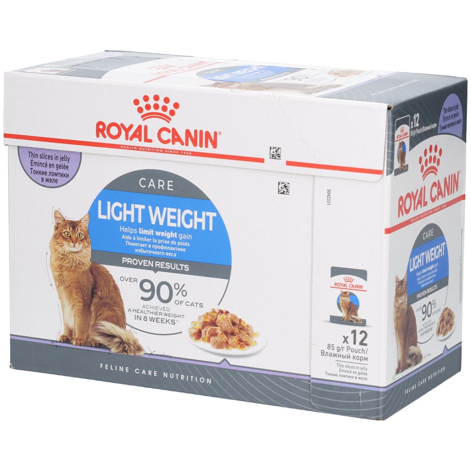 Royal Canin FCN Light Weight Care Jelly 12X85G 12x85 g