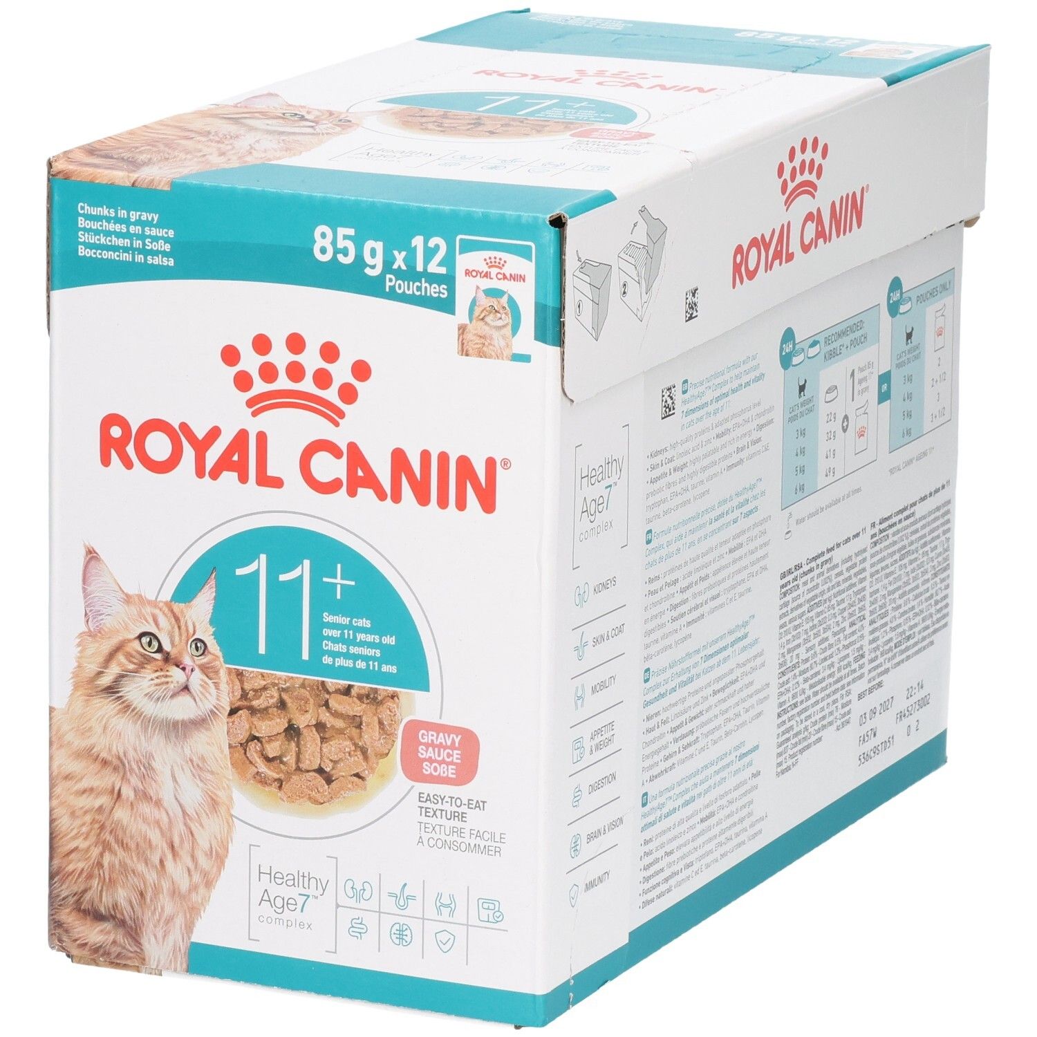 Royal Canin FHN Ageing 11+ IN Gravy 85g x 12