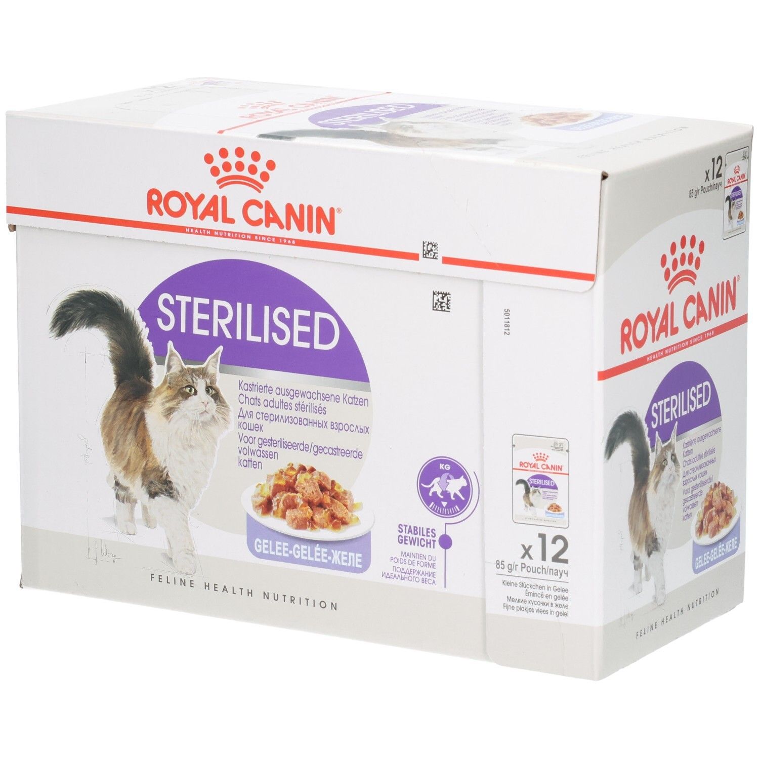 Royal Canin FHN Sterilised Jelly 12X85G 12x85 g