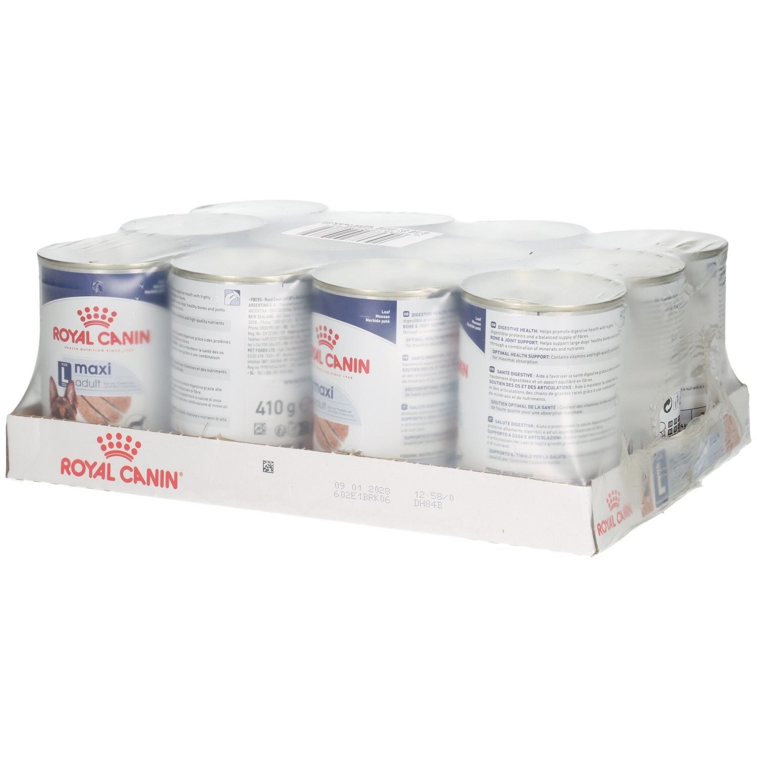 Royal Canin SHN Maxi Adult Loaf 410g x 12