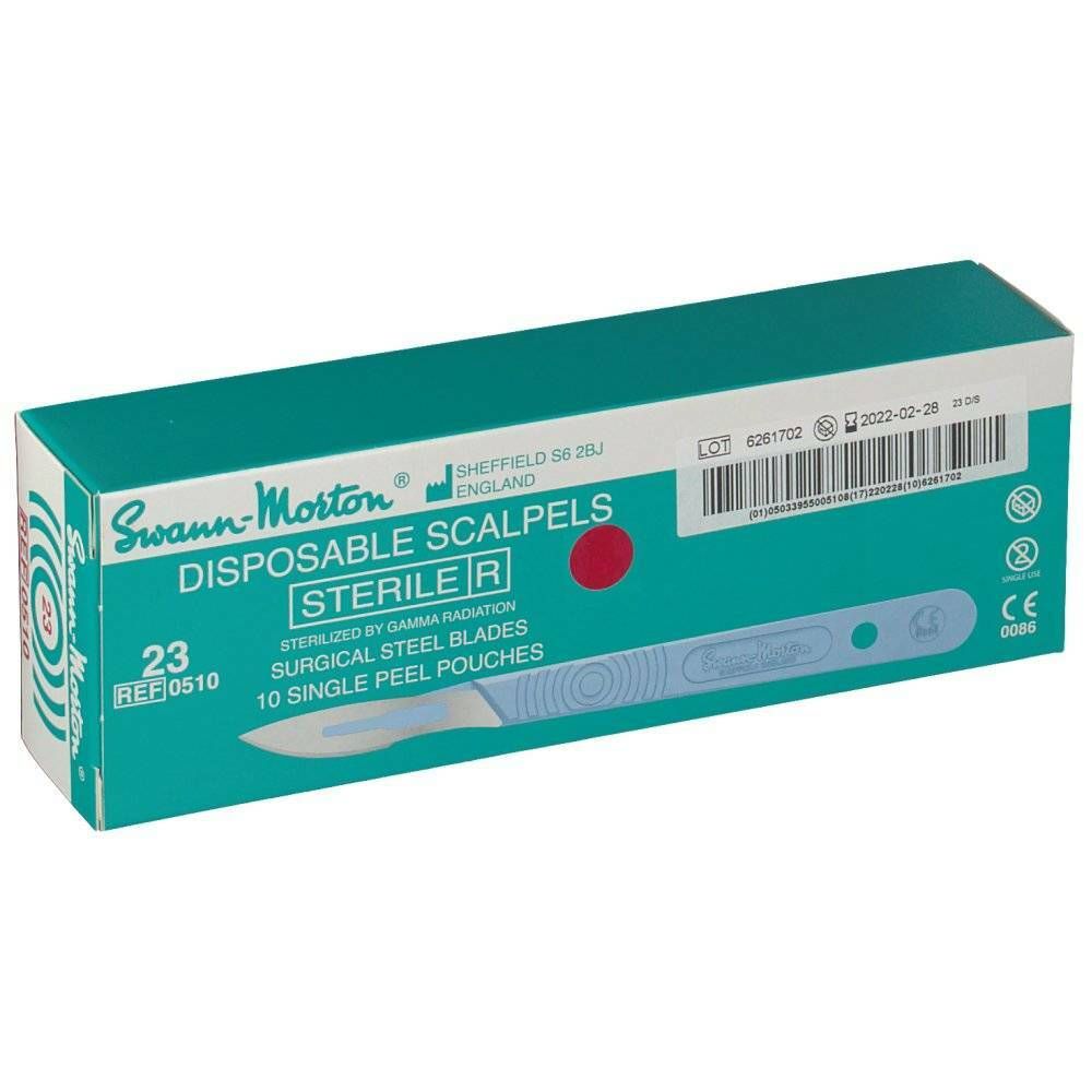 Swann-Morton® Scalpels stériles à usage unique