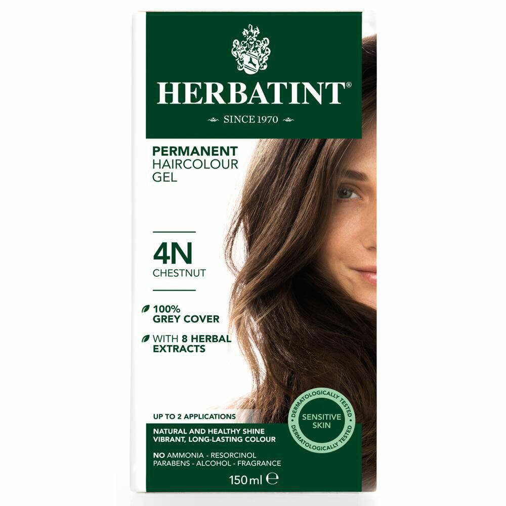 Herbatint Soin Colorant Permanent Châtain 4N