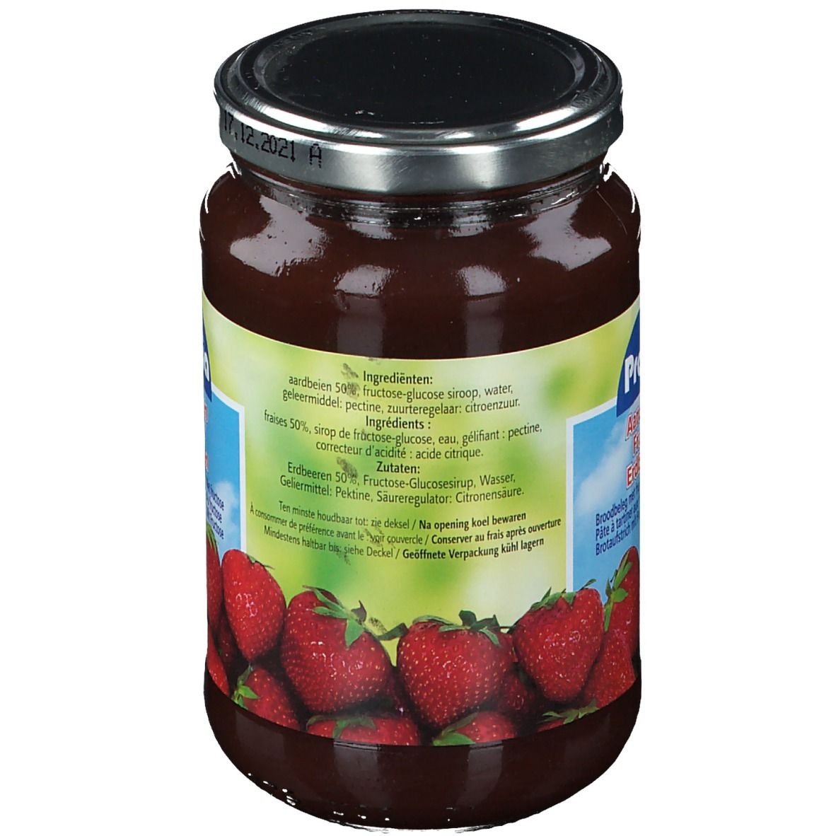 Prodia Confituur Aardbei 370 g Gelee