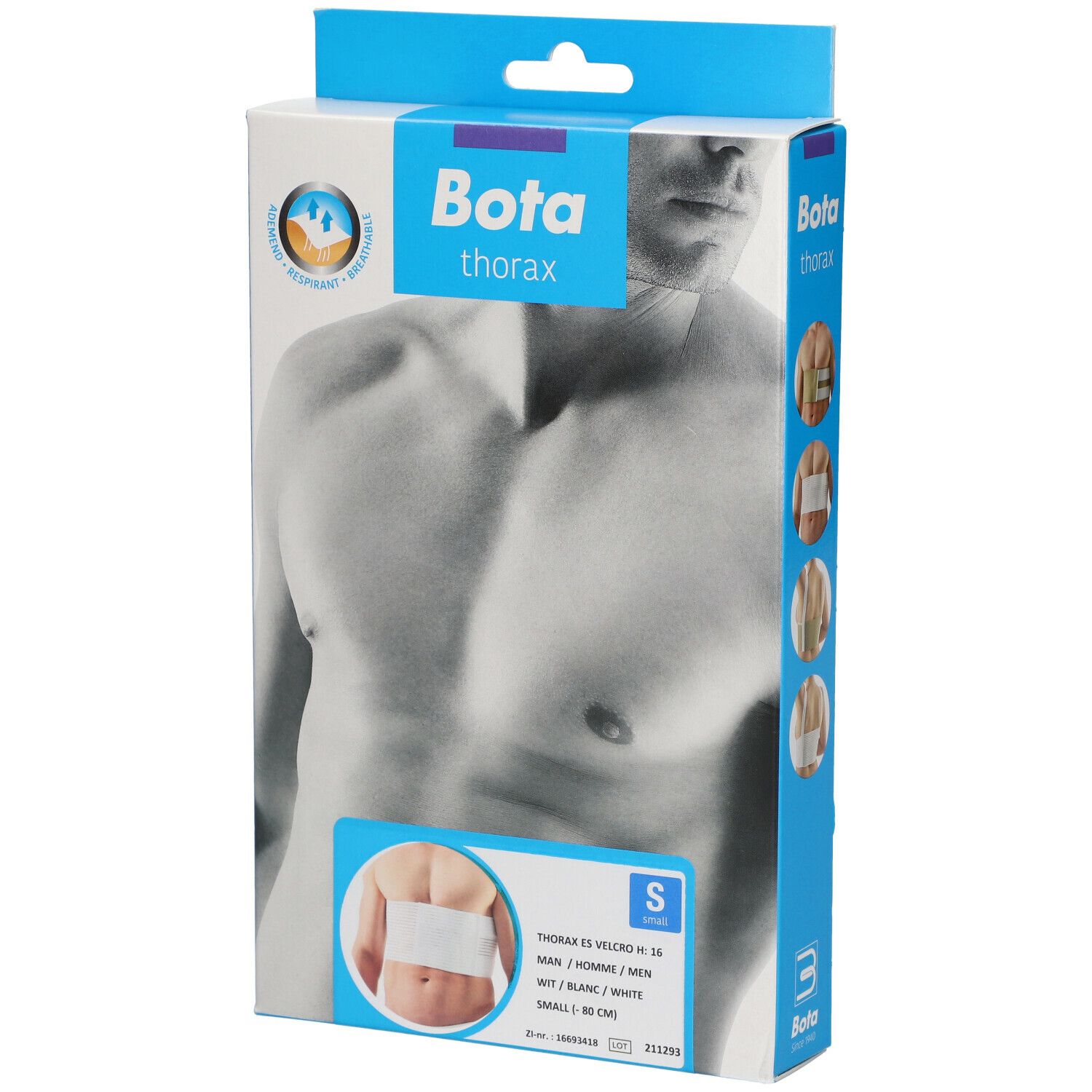 Bota Thorax ES Man Ceinture thoracique 16 Small 1 st