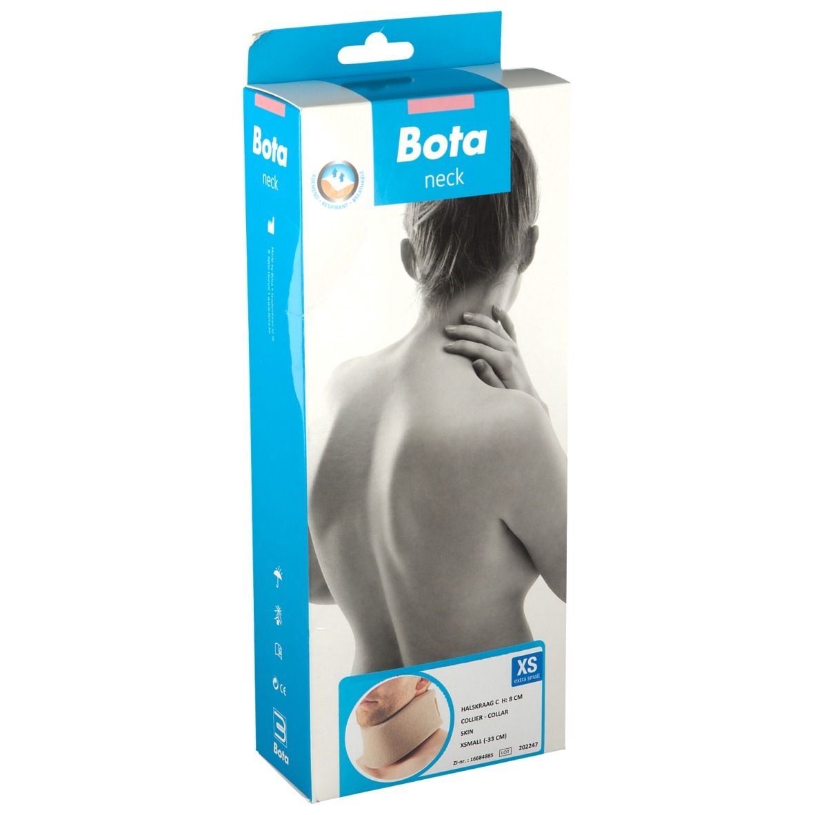 Bota Collier Cervical Modèle C Hauteur 8 Skin XS