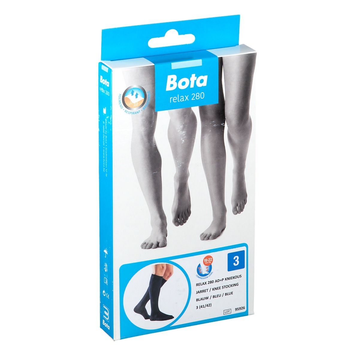 Bota Relax 280 AD +P Bleu Taille 3