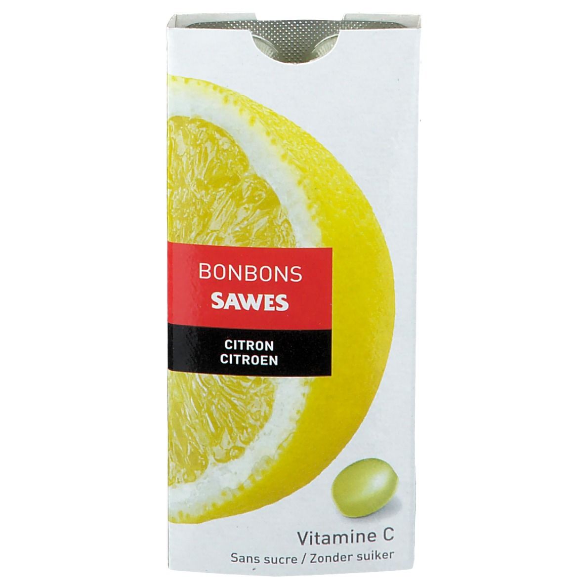 Sawes Bonbon Citron avec Vitamine C Sans Sucre